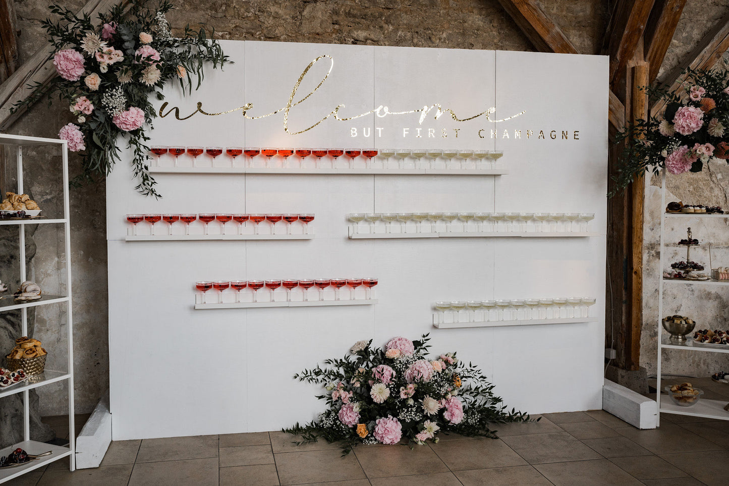 Champagne Wall