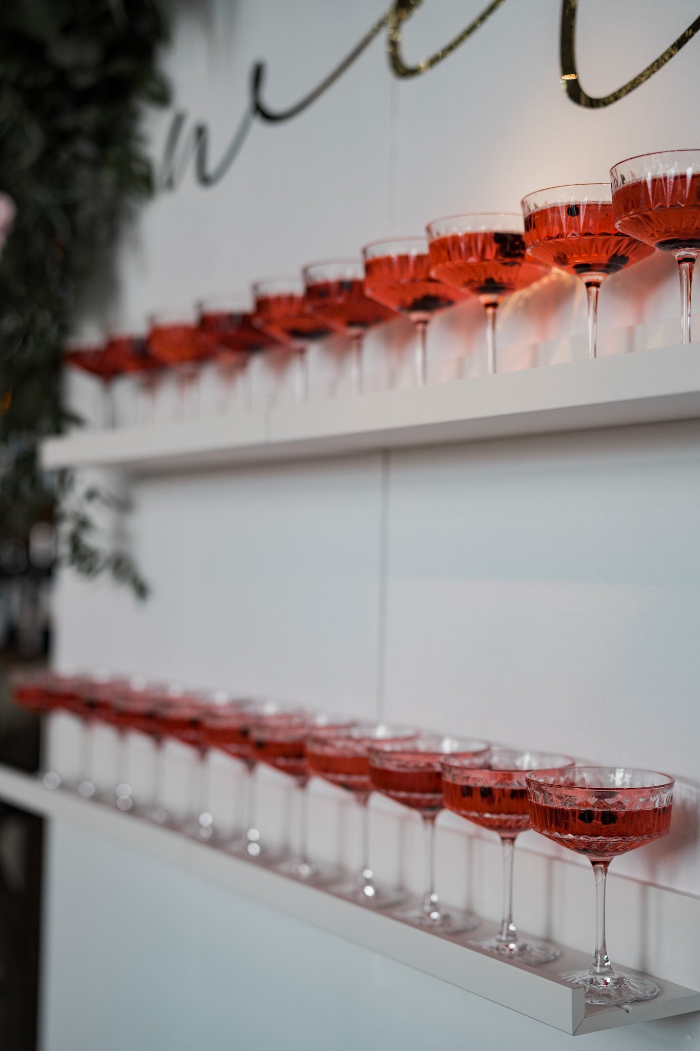 Champagne Wall