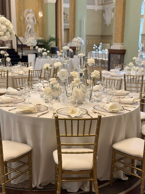 Chiavari Stuhl Gold Holz